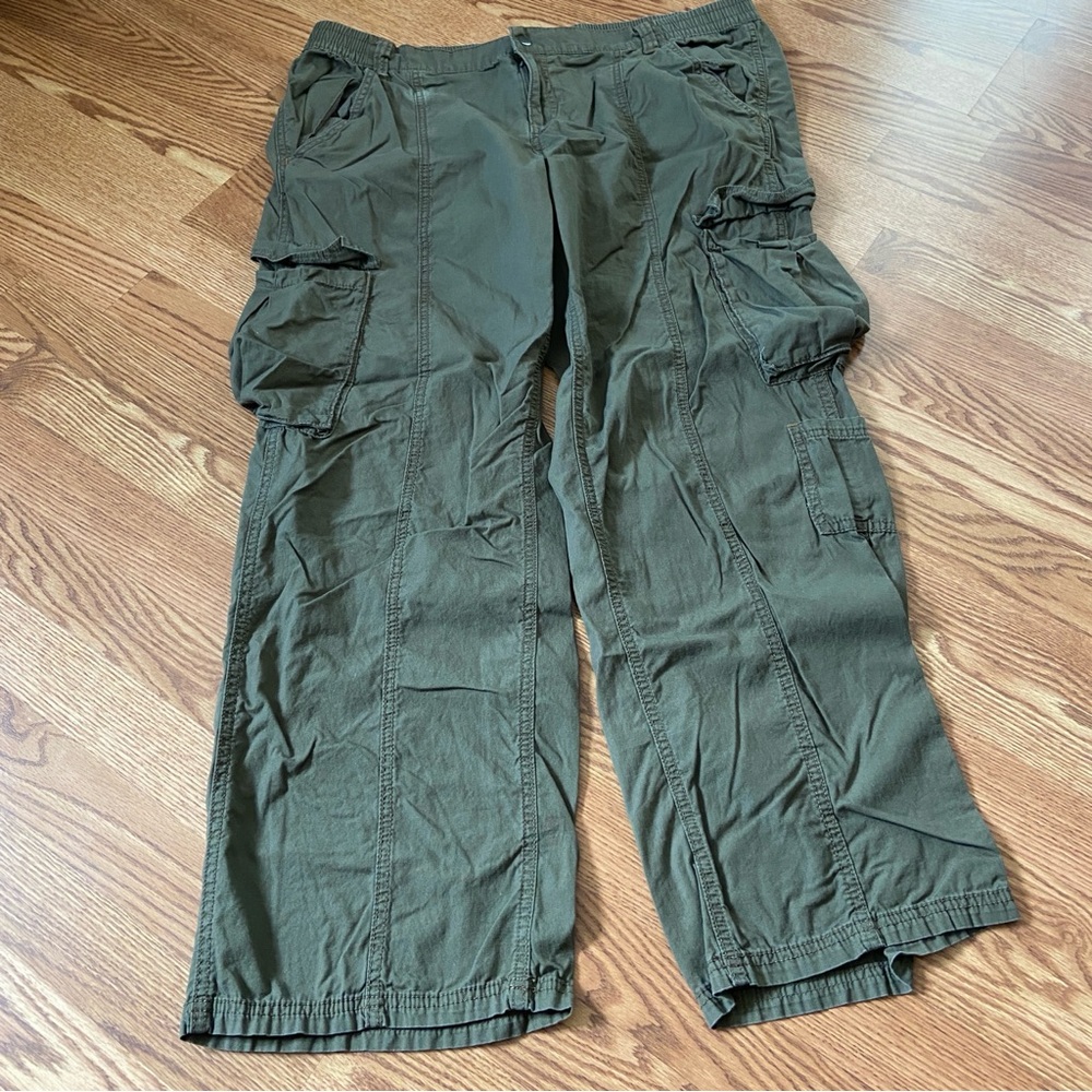 H&M Olive Cargo Pants